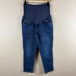 Old Navy Maternity Women's Blue Jeans Capri size 10